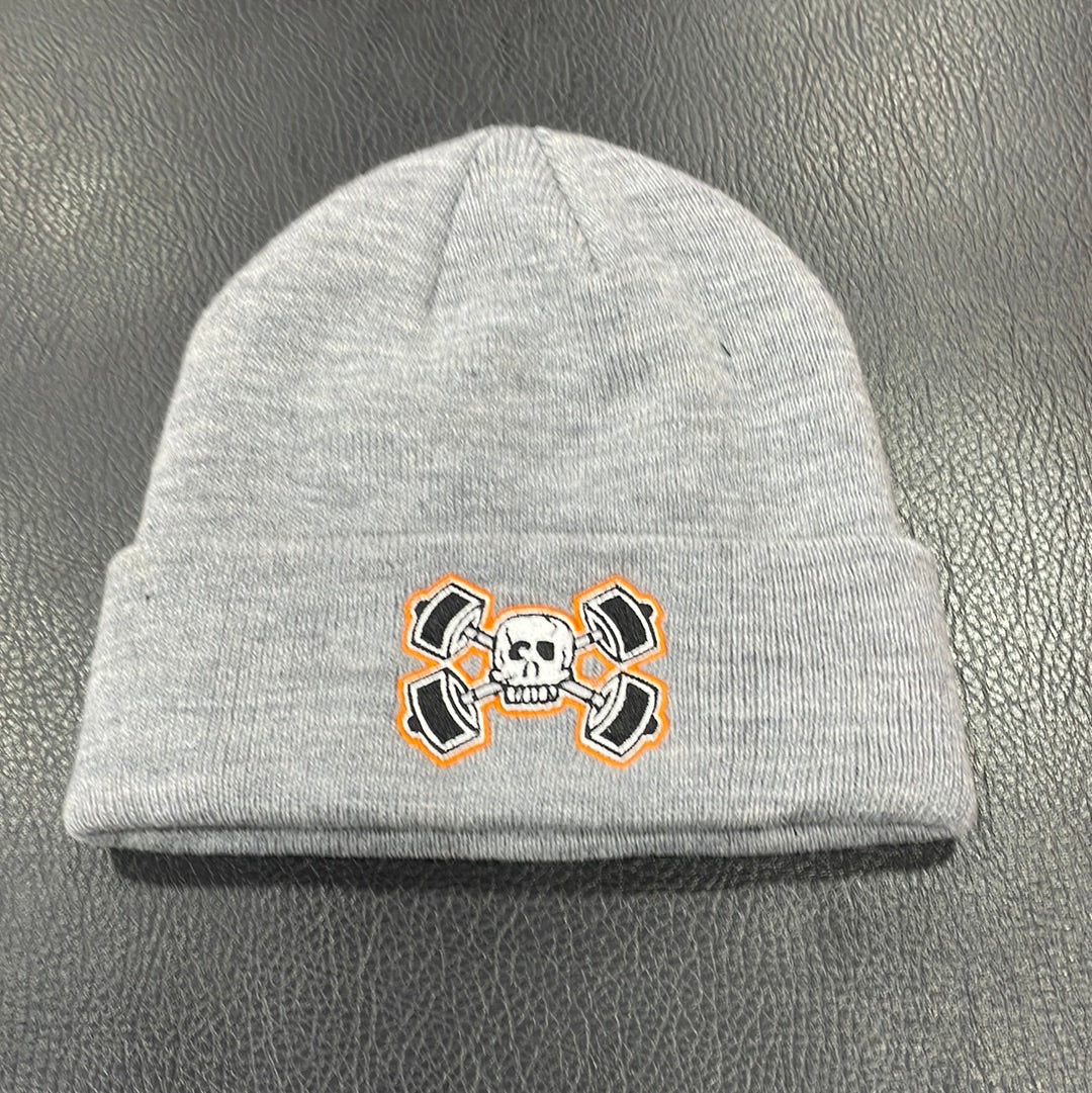 Warpath Gray Knit Cuffed Beanie