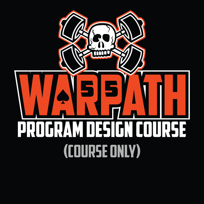 WARPATH PROGRAM DESIGN COURSE (course only)